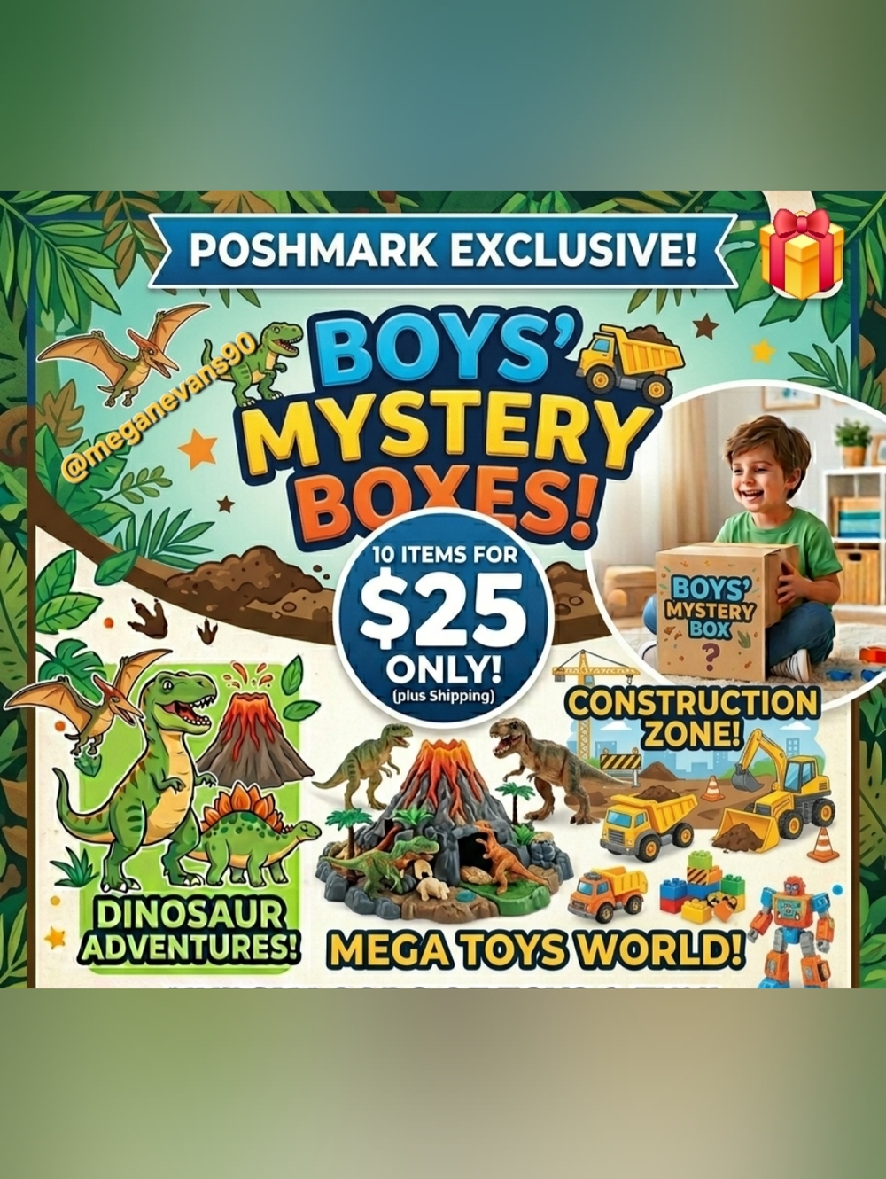 💙Boys' Mystery Box 💙 10 Items!